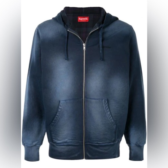 Supreme Other - Supreme navy bleached sweatshirt